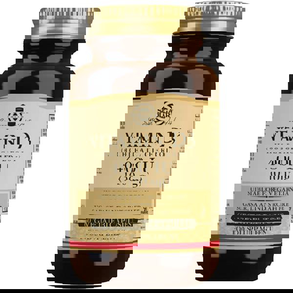 Solgar Vitamins Vitamin D3 (Cholecalciferol) 4000 IU (100 µg) Vegetable Capsules x 60