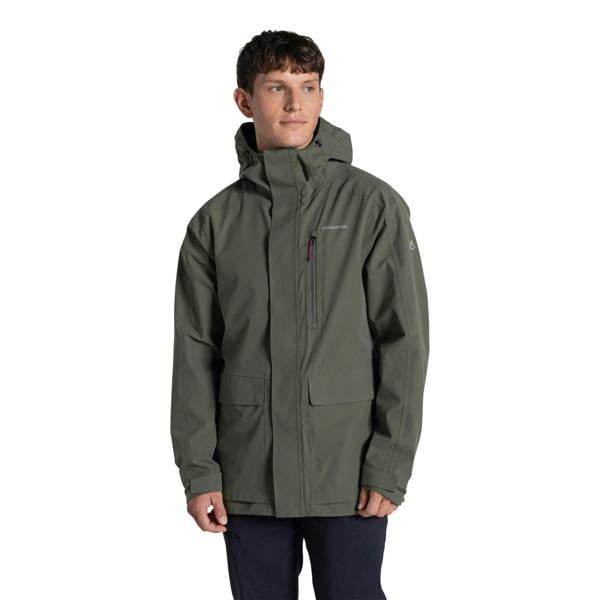 Craghoppers Mens Lorton II Waterproof Jacket - Dark Sage - 