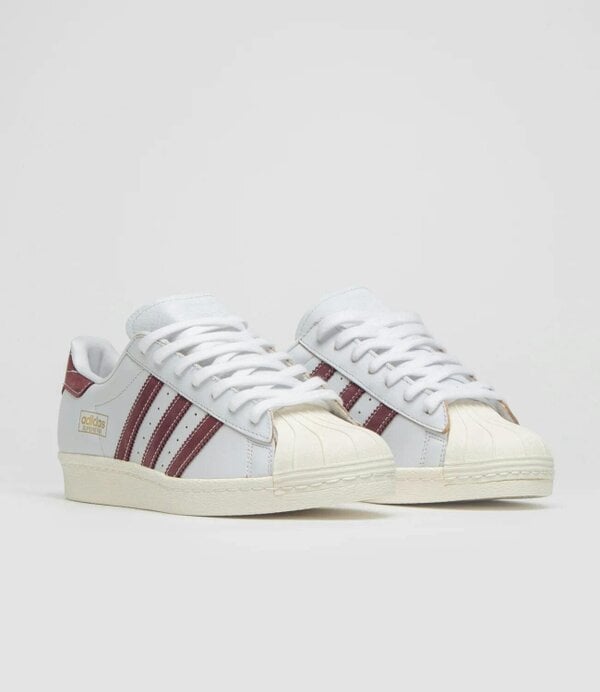 Adidas Superstar 80 ADV Crystal White Shadow Red Off White