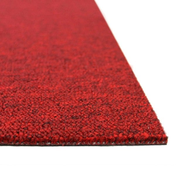 20 x Carpet Tiles 5m2 - Scarlet Red