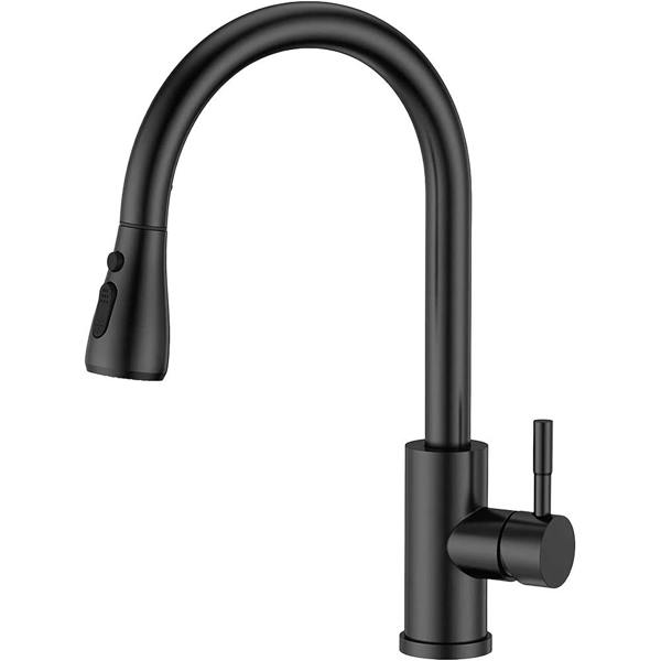 Havendro 360° Swivel Pull Out Kitchen Sink Mixer Tap Modern Single Lever Mono Tap