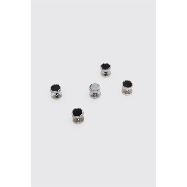 Limehaus Mother Of Pearl & Onyx Reversible Dress Studs