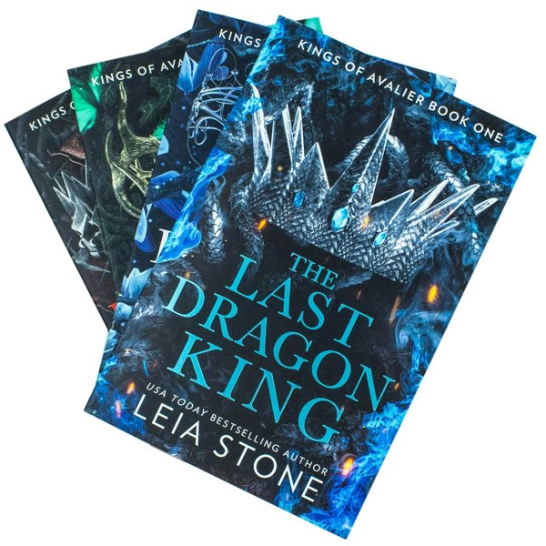 Leia Stone 4 Book Set The Last Dragon King, The Broken Elf King & more