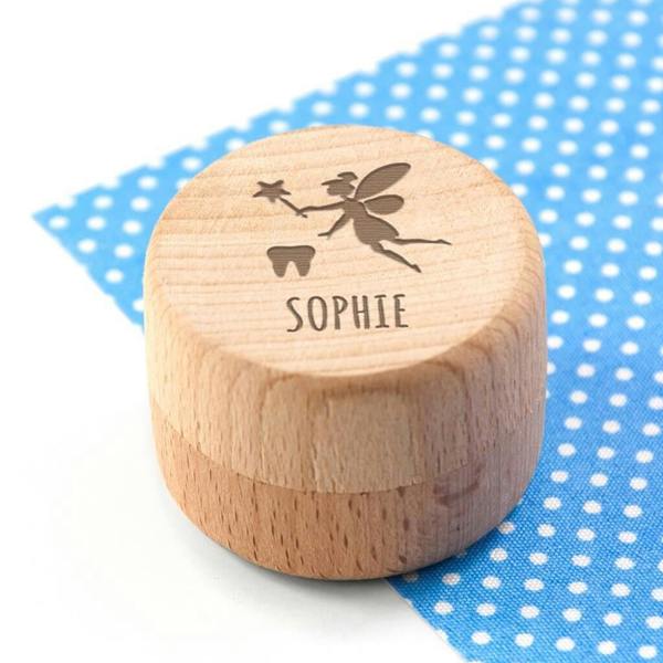 Personalised Magical Tooth Fairy Box - alternative angle