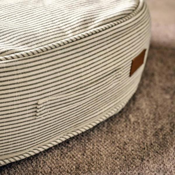 Abode Home & Gifts Hove Striped Pet Cushion | Medium
