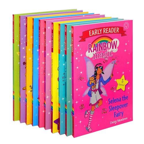 Orchard Books Rainbow Magic - 10 Books Box Set by Daisy Meadows (Early Reader)