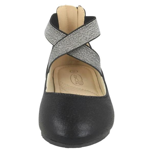 Spot On Girls Spot On Crossed Strap Ballerinas