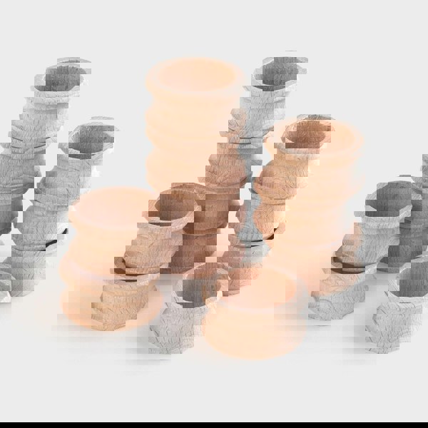 tickit Natural Wooden Napkin Rings