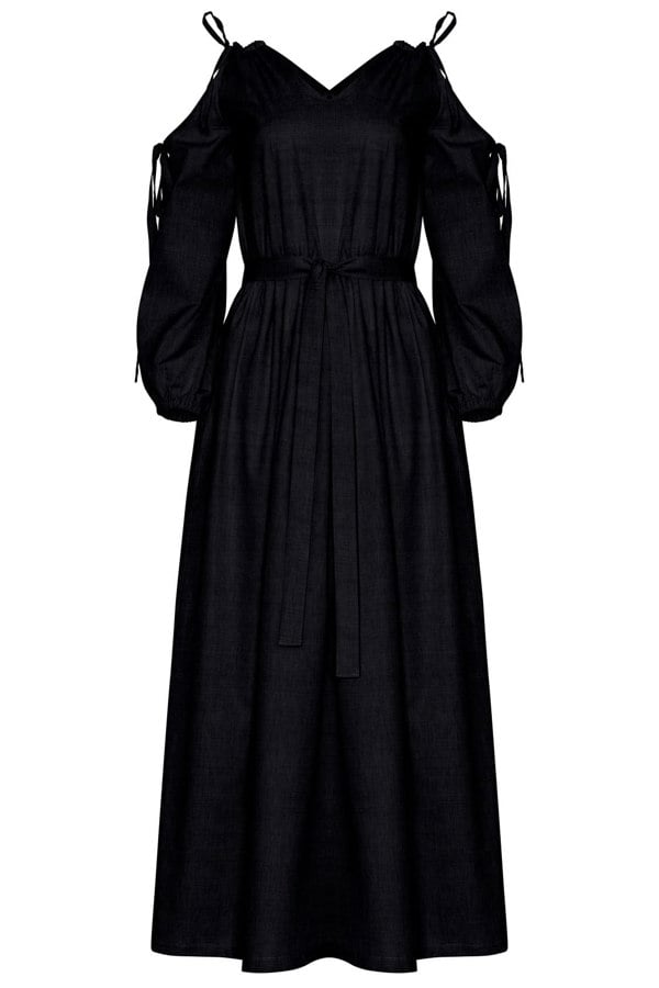 Bo Carter Elisabet Maxi Dress - Black