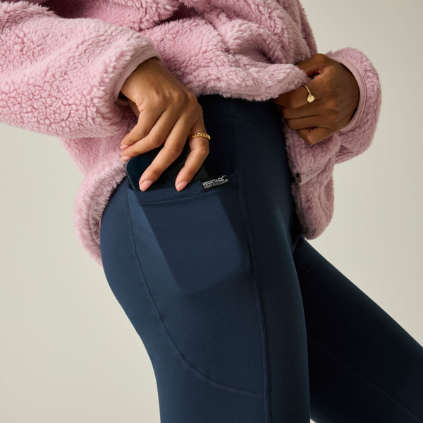 Regatta Womens Outdoor Comfort Leggings - Navy
