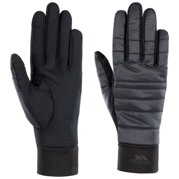 Trespass Unisex Adult Rumer Leather Glove - Black