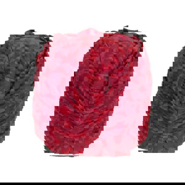 Red Fashy Vario soft fabric cap with quilted camo turban texture