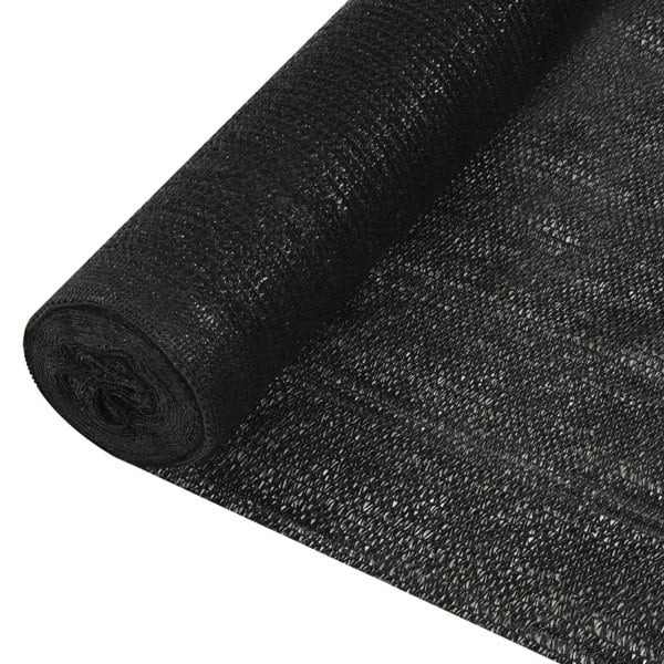 Berkfield Privacy Net Black 1.2x10 m HDPE 195 g/m�__