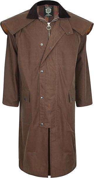 Stockman Waxed Cape - Hi-Vis Trousers