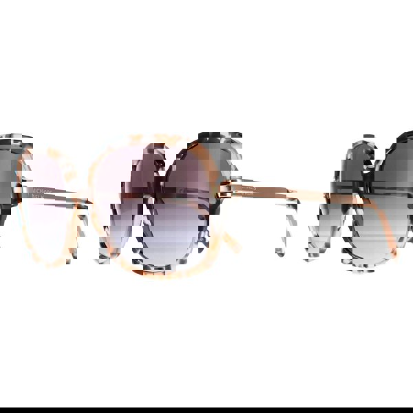 Michael Kors Sunglasses Adrianna II MK2024 316213 Pink Tortoise Light Grey Gradient