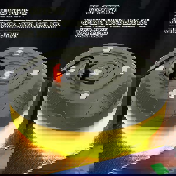 deAO Toys Outdoor LED Light Camping light 20m USB Rechargeable 2-in-1 Light Strip with 2600mAh Battery 5 Lighting Modes Indoor Outdoor Use