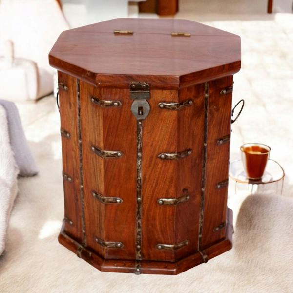 45CM OCTAGONAL CHEST