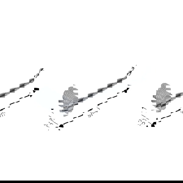 Showerdrape Vitality Chrome Stainless Steel Wall Mounted Toilet Roll Holder