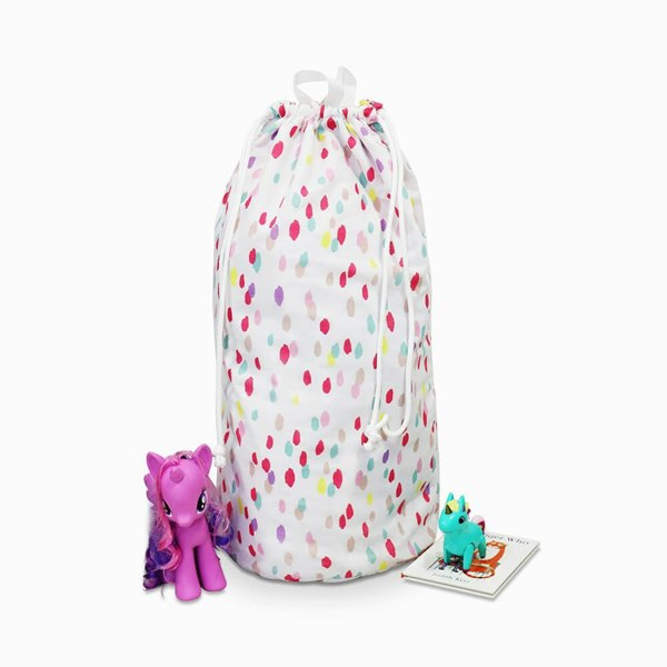 Castle Unicorn Toy Storage Bag - Happy Linen Company