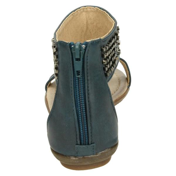 Spot On Girls Spot On Toepost Studded Gladiator Sandal