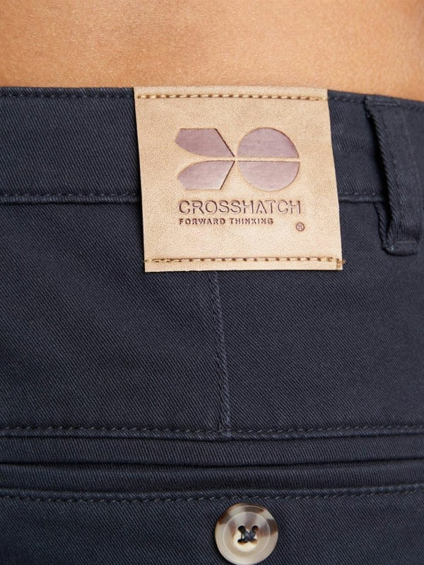 Crosshatch Sinwood Chino Shorts Navy