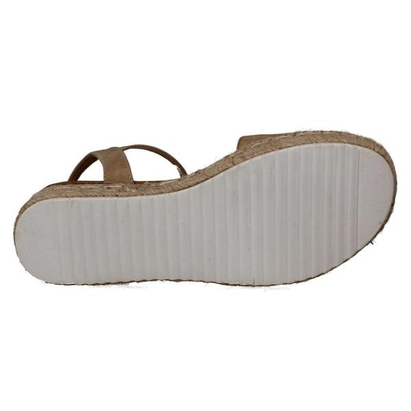 Savannah Ladies Savannah Mid Wedge Heel Wide Fit Sandals F12041