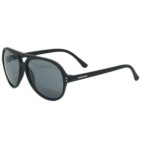 Calvin Klein Grey Lens Black Sunglasses