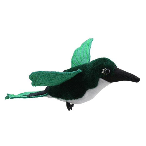 The Puppet Company Hummingbird - Green - Finger Puppets