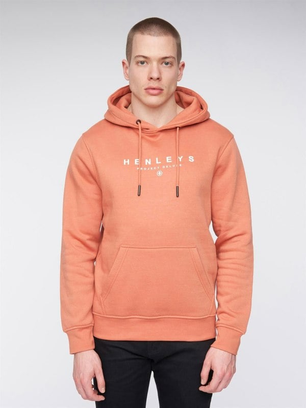 Henleys Ninesix Hoodie - Brick Red