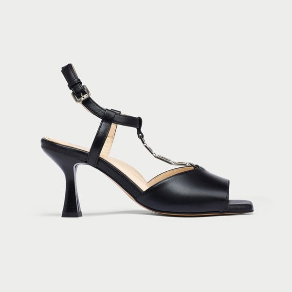 Calla Pamela Shoes - Black Leather