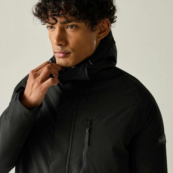 Regatta Mens Slyvan Insulated Waterproof Jacket - Black - 