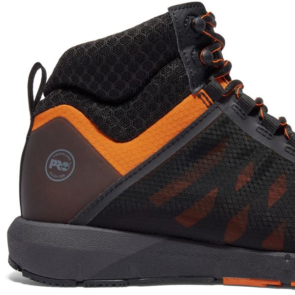 Timberland Pro Radius Safety Boots - Black / Orange