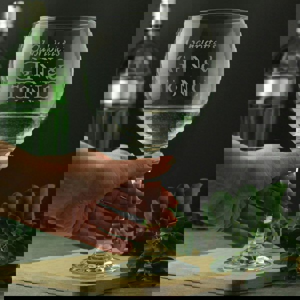 Personalised Memento Company Personalised Gin & Tonic Balloon Glass