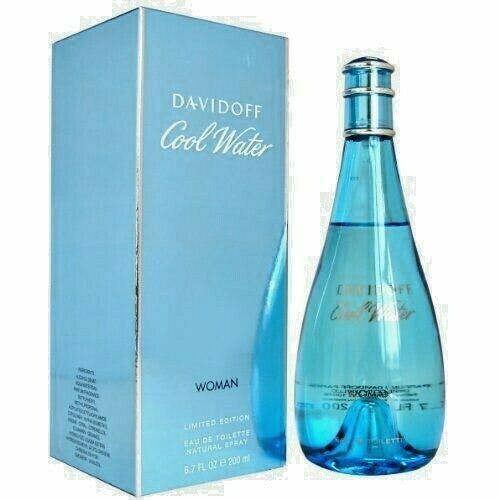 Davidoff Cool Water Women 200ml Eau De Toilette EDT Spray For Her