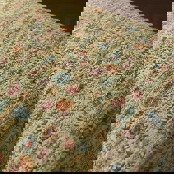 ISTOOLS Artisan Crafted Stitched Ottoman Footrest for Lounge – Multi-Functional Bench & Coffee Table