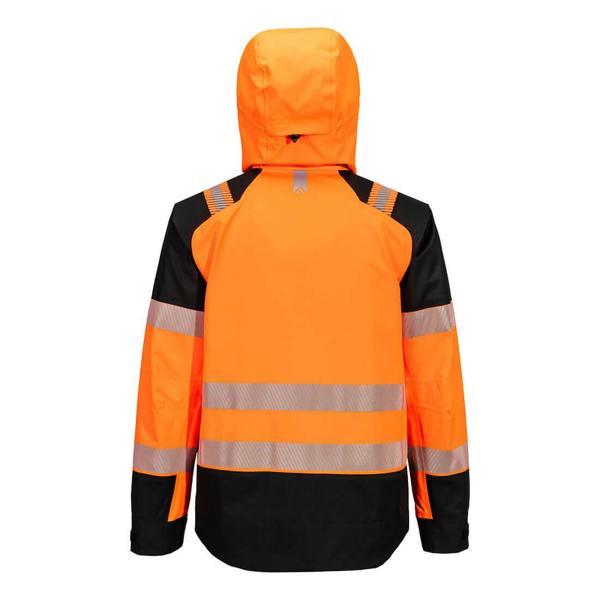 PW3 Hi-Vis Overhead Rain Jacket (3L) Portwest
