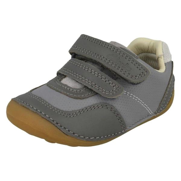 Clarks Boys Clarks Casual First Shoes Tiny Dusk