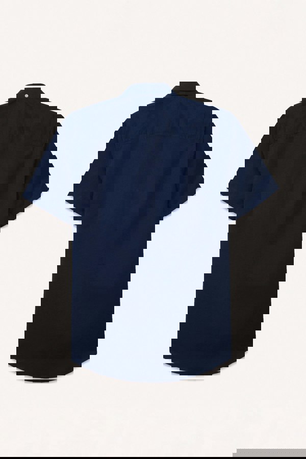 ENORSIA Mens Solid Short Sleeve Shirt