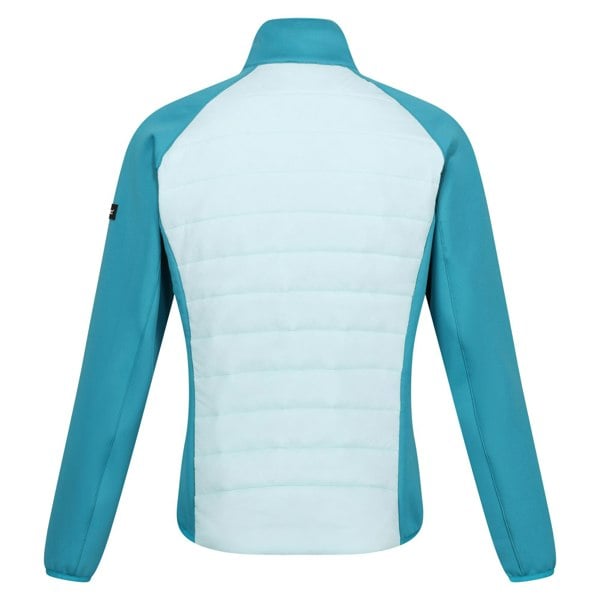 Regatta Women's Clumber V Hybrid Jacket - Bleached Aqua/Tahoe Blue