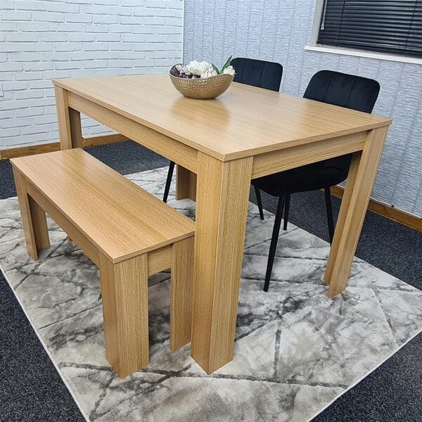 Kosy Koala Dining Table Set with 2 Chairs Dining Room and Kitchen table set of 2, and Bench