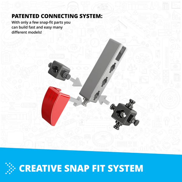 Engino Inventor Mechanics: Speed Racer with 5 bonus models