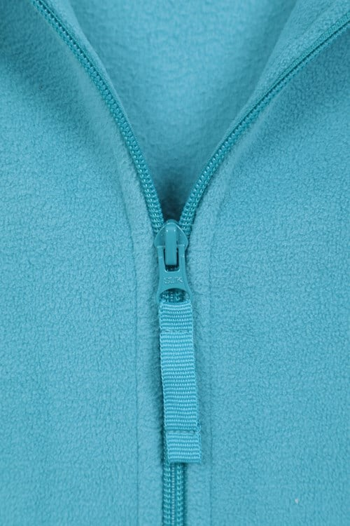 Mountain Warehouse Womens/Ladies Raso Fleece Jacket - Teal