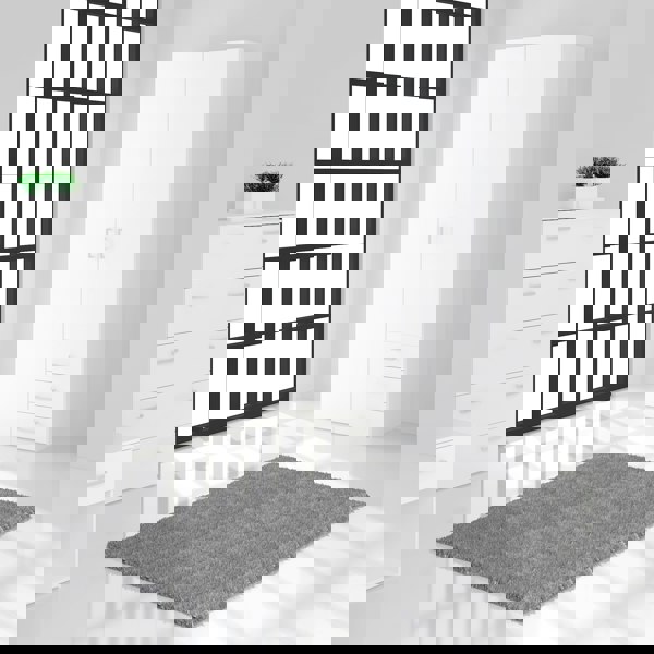 Furniture To Go Space Wardrobe - 2 Doors 3 Drawers in White 2000