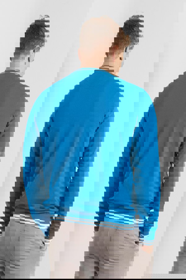 ENORSIA Men's Cobalt Blue Sweatshirt