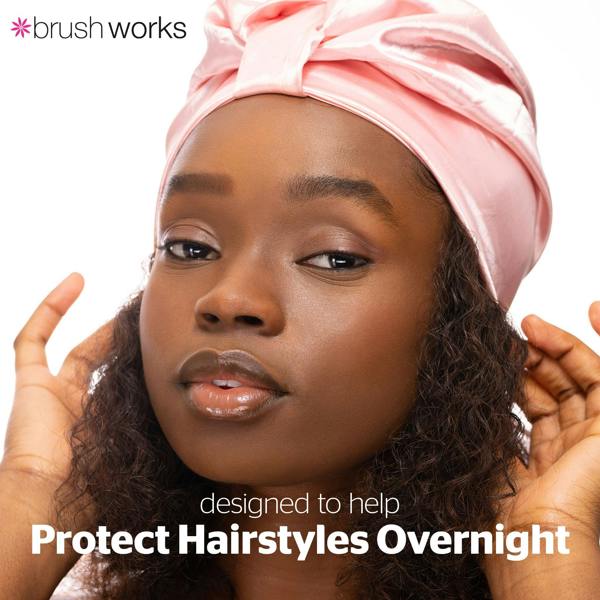 Brushworks Satin Hair Turban