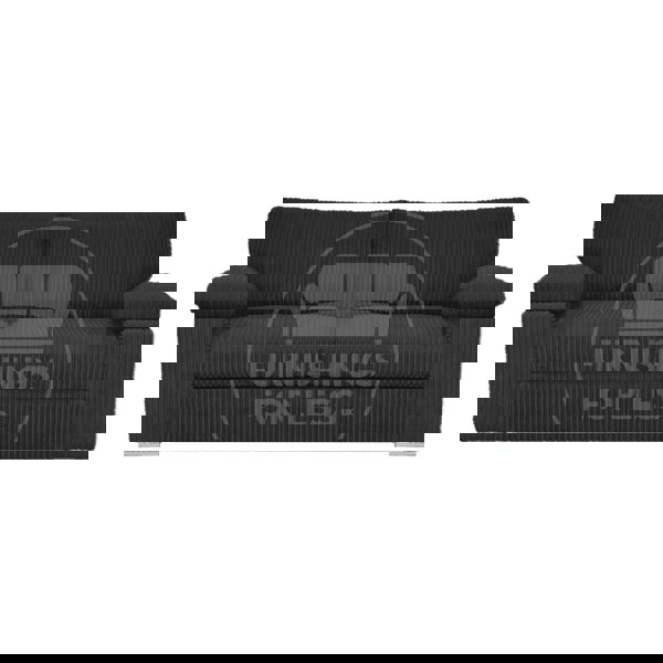 Furnishings For Less Delta Full Jumbo Cord 3 Seater Sofa