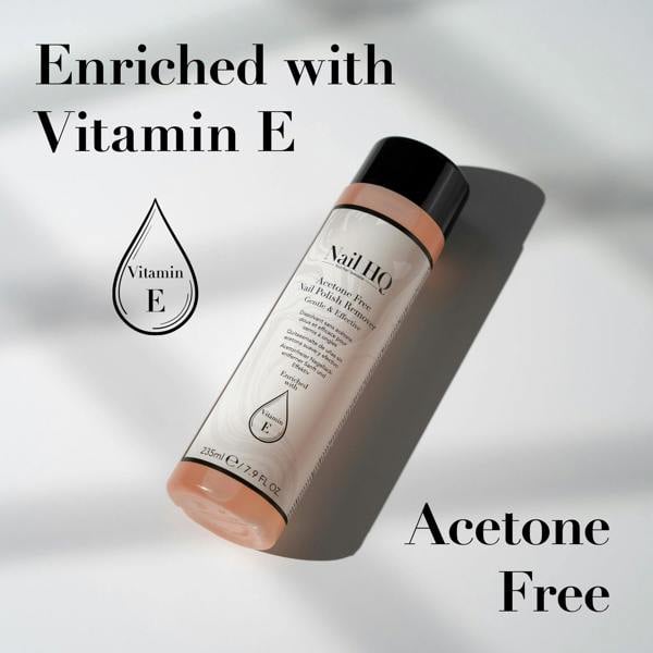 Nail HQ Acetone Free Nail Polish Remover - 235ml