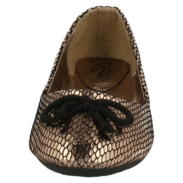 Cutie Girls Cutie Bow Detail Ballet Shoes H2241