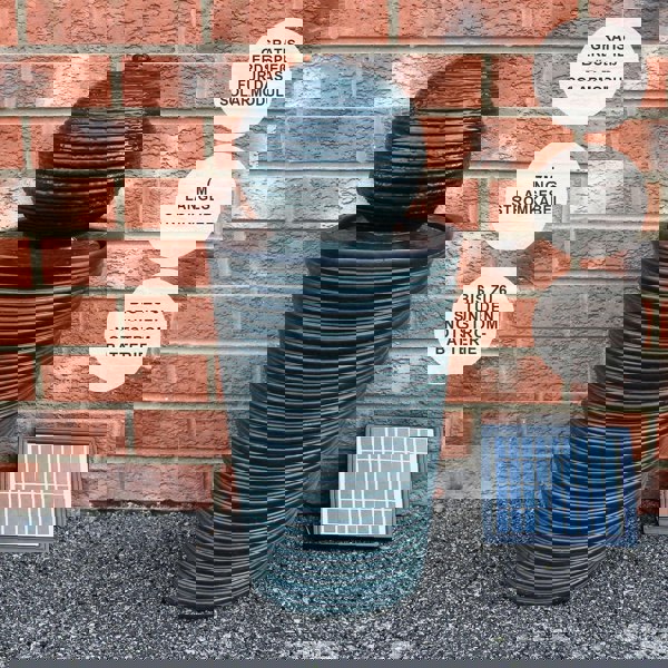 Monstershop Round Ball Solar Water Feature