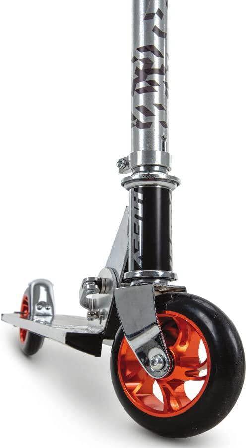 Huffy Kairos Junior Folding Inline Scooter - Polished/Red